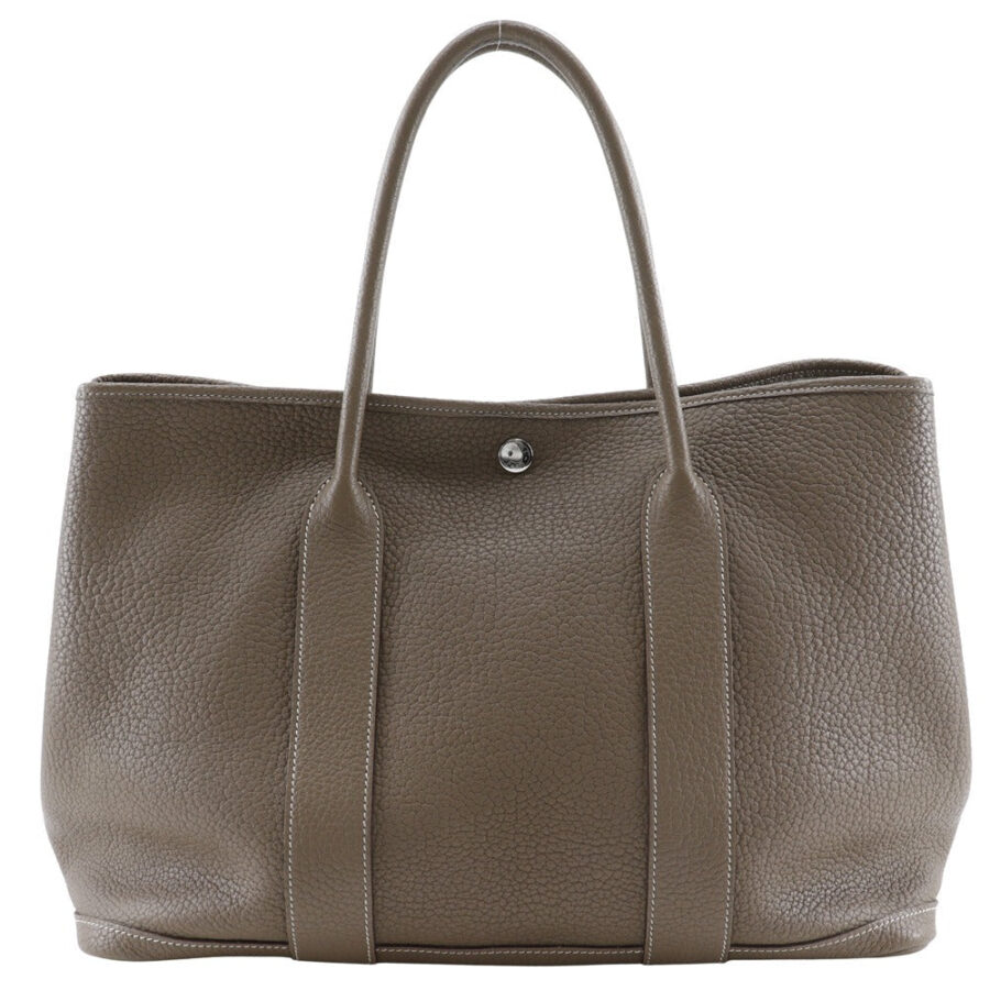 HERMES Tote Bag Negonda Brown Garden party 36 PM Women | Studio Nafay