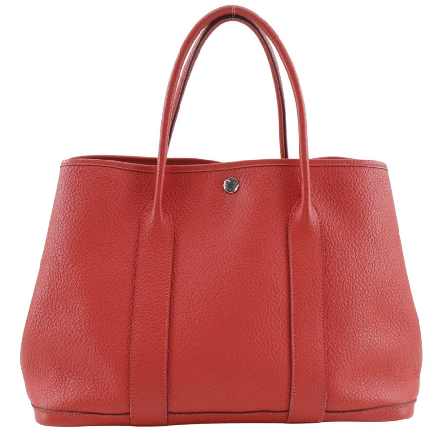 HERMES Tote Bag Country Orange Garden party 36 PM Women | Studio Nafay