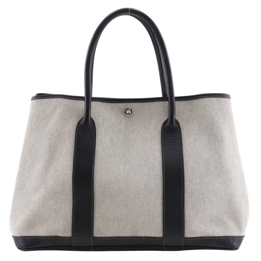 HERMES Tote Bag Tower ash gray Garden party 36 PM | Studio Nafay