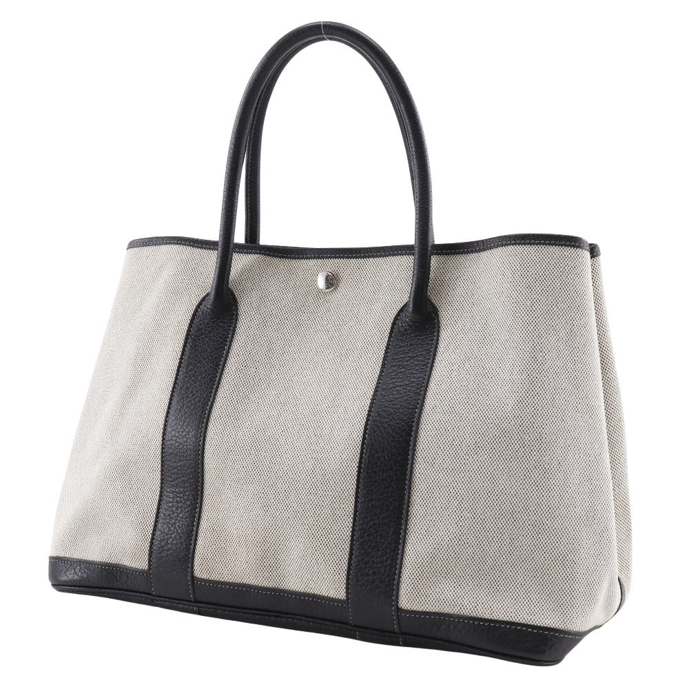 HERMES Tote Bag Tower ash gray Garden party 36 PM