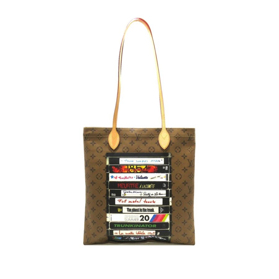 LOUIS VUITTON Monogram Reverse VHS Tape Carry It Tote Bag | Studio Nafay