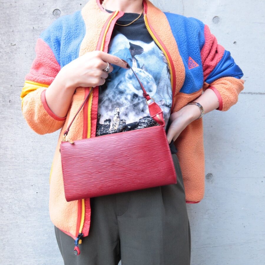 Louis Vuitton Epi Pochette Accessoires Pouch Castilian Red | Studio Nafay