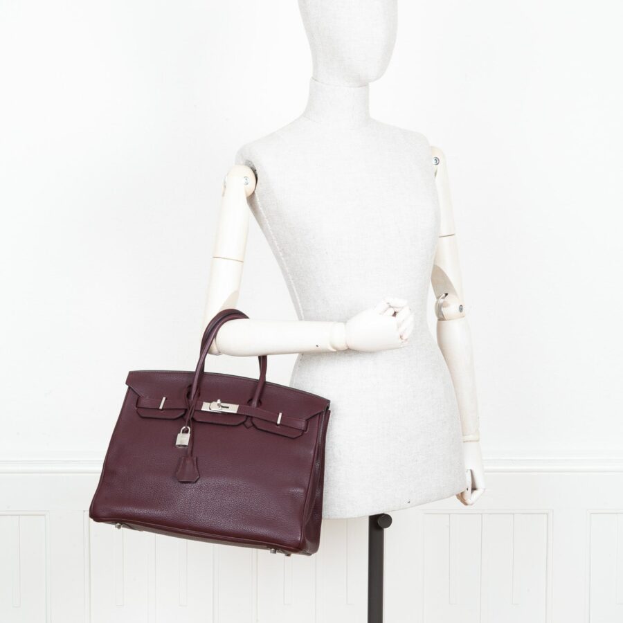 HERMÈS Birkin 35 Togo Prune | Studio Nafay