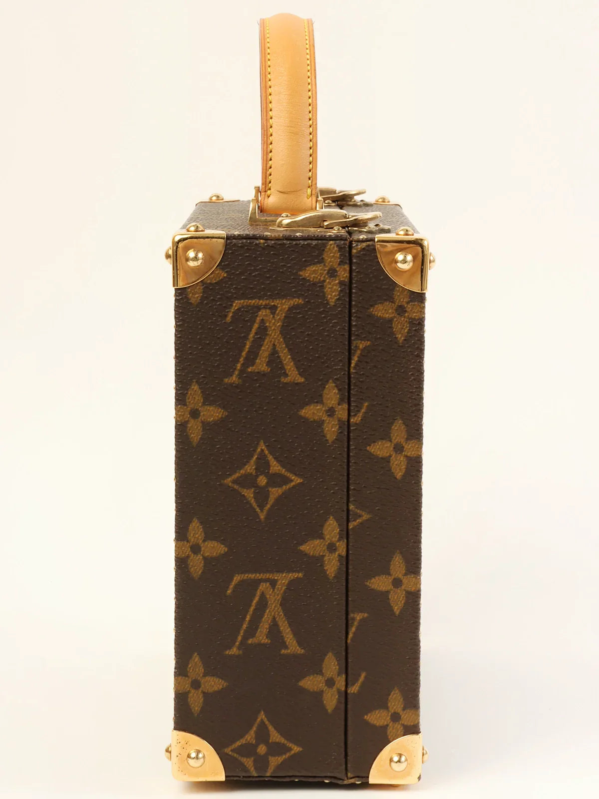 LOUIS VUITTON Made Takashi Murakami Collaboration Monogram Jewelry Box Brown/Multi