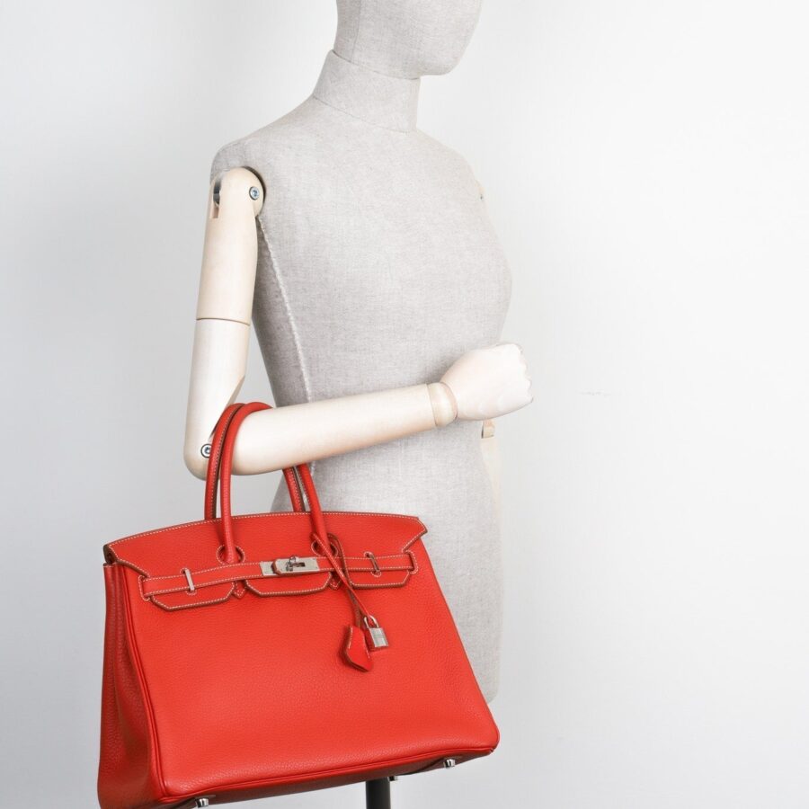 HERMÈS Birkin 35 Fjord Sanguine | Studio Nafay