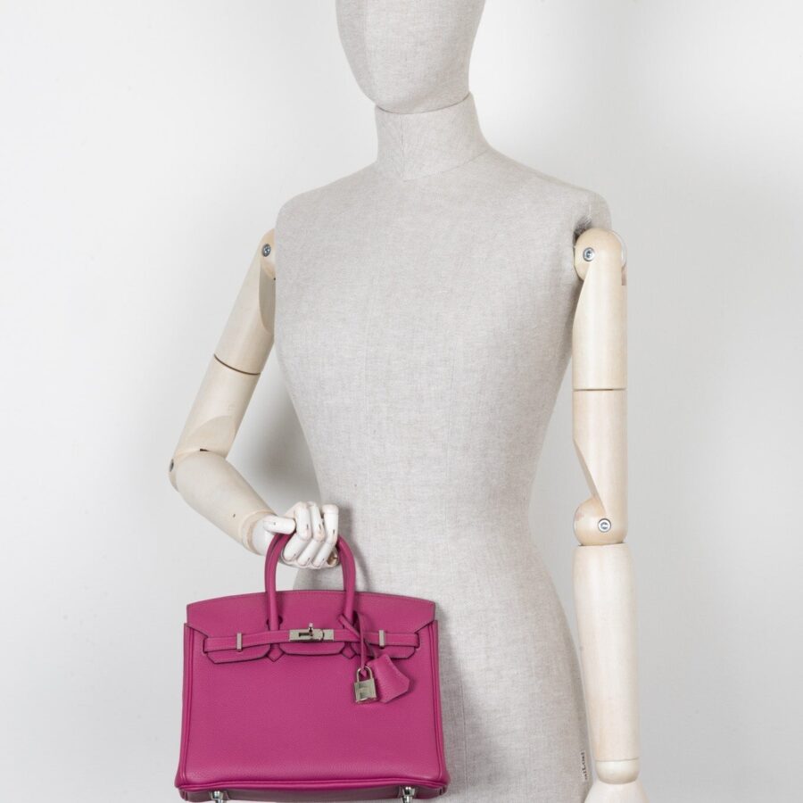 HERMÈS Birkin 25 Togo Rose Pourpre | Studio Nafay