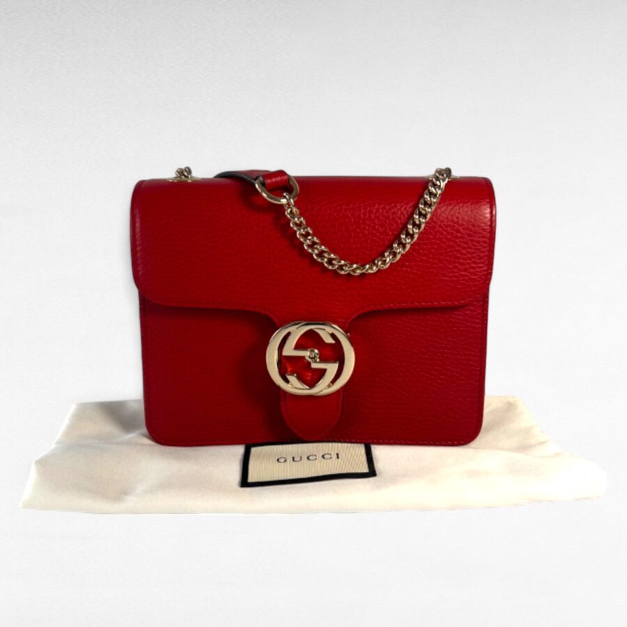 Gucci Interlocking GG Shoulder Bag | Studio Nafay