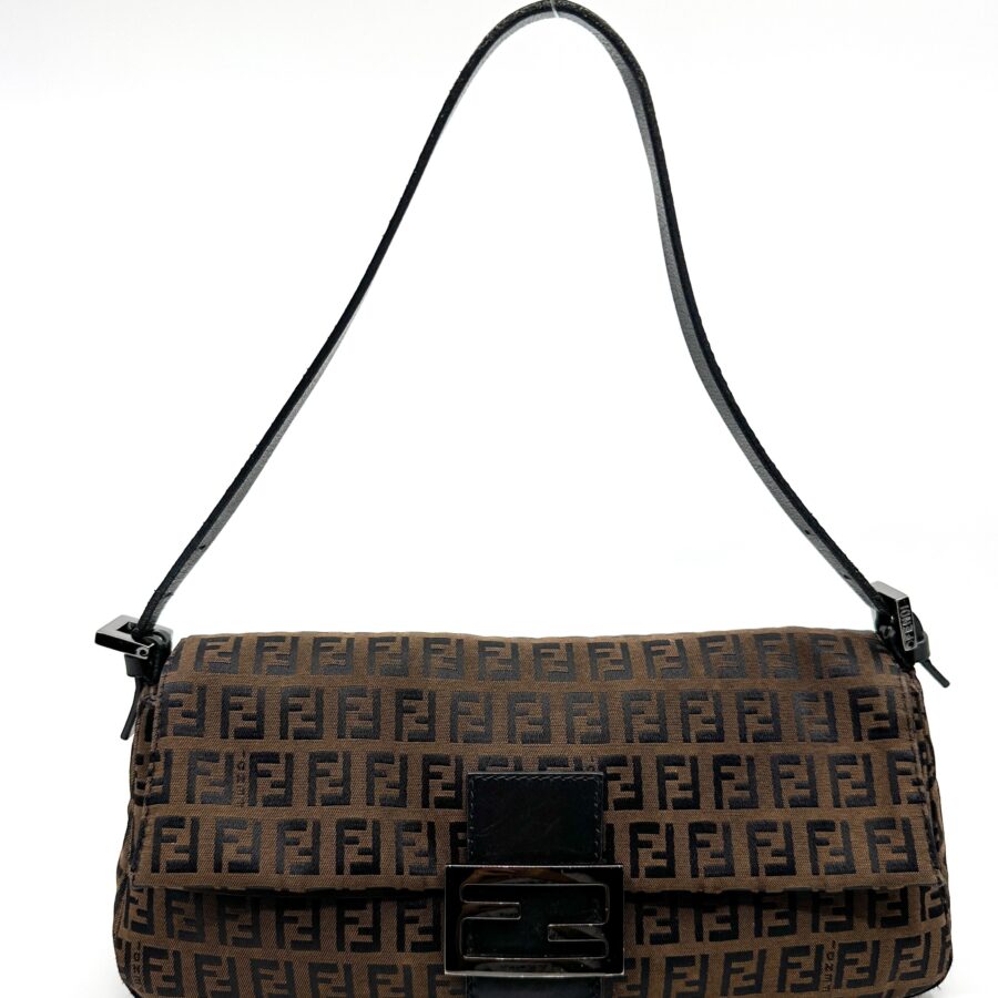 Fendi Mamma Baguette in Brown Zucchino | Studio Nafay