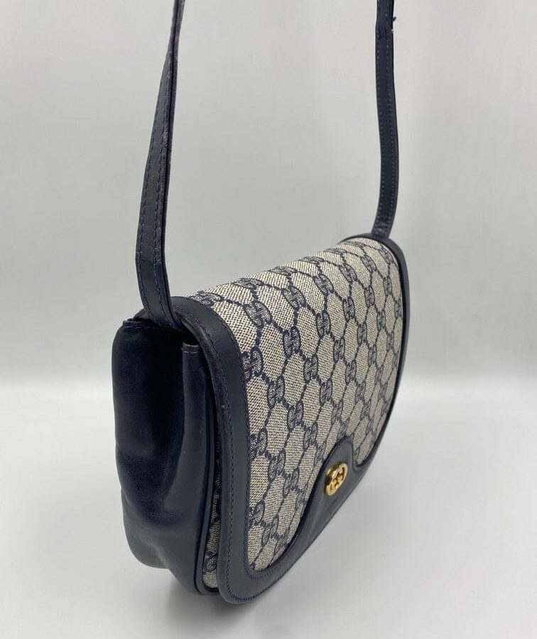 Gucci Canvas Box Crossbody Bag | Studio Nafay