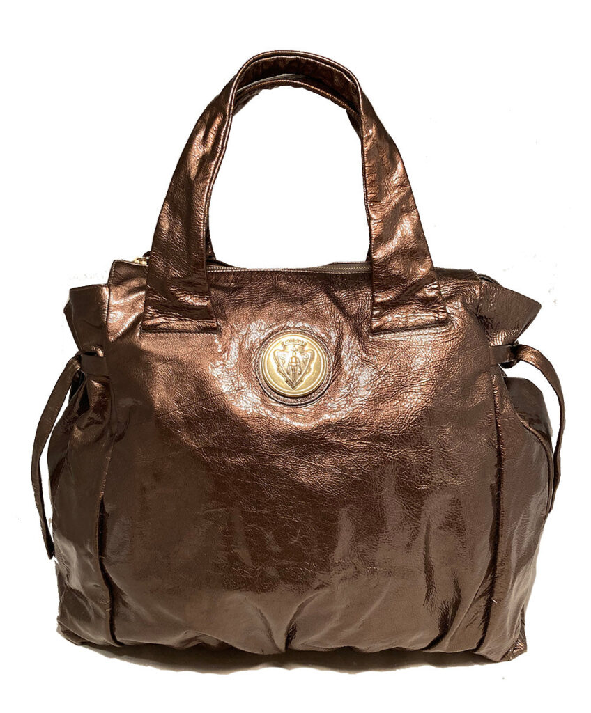 Gucci Bronze Patent Leather Hysteria Bag - Product Image 2