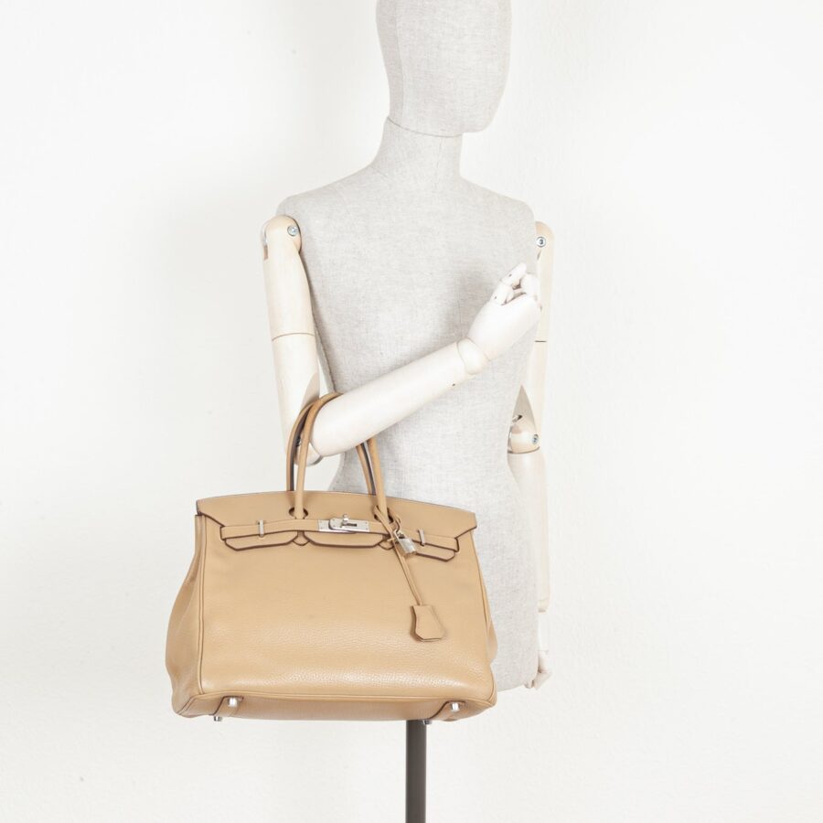 HERMÈS Birkin 35 Clemence Sand | Studio Nafay