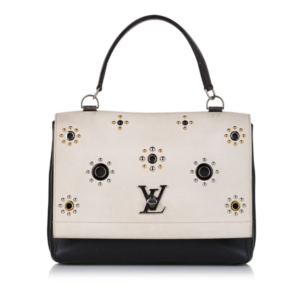 Louis Vuitton Mechanical Flowers LockMe II Studded Bicolor Leather - Product Image 2