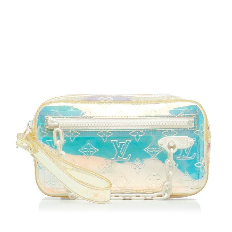 LOUIS VUITTON Monogram Prism Pochette Volga Pouch | Studio Nafay