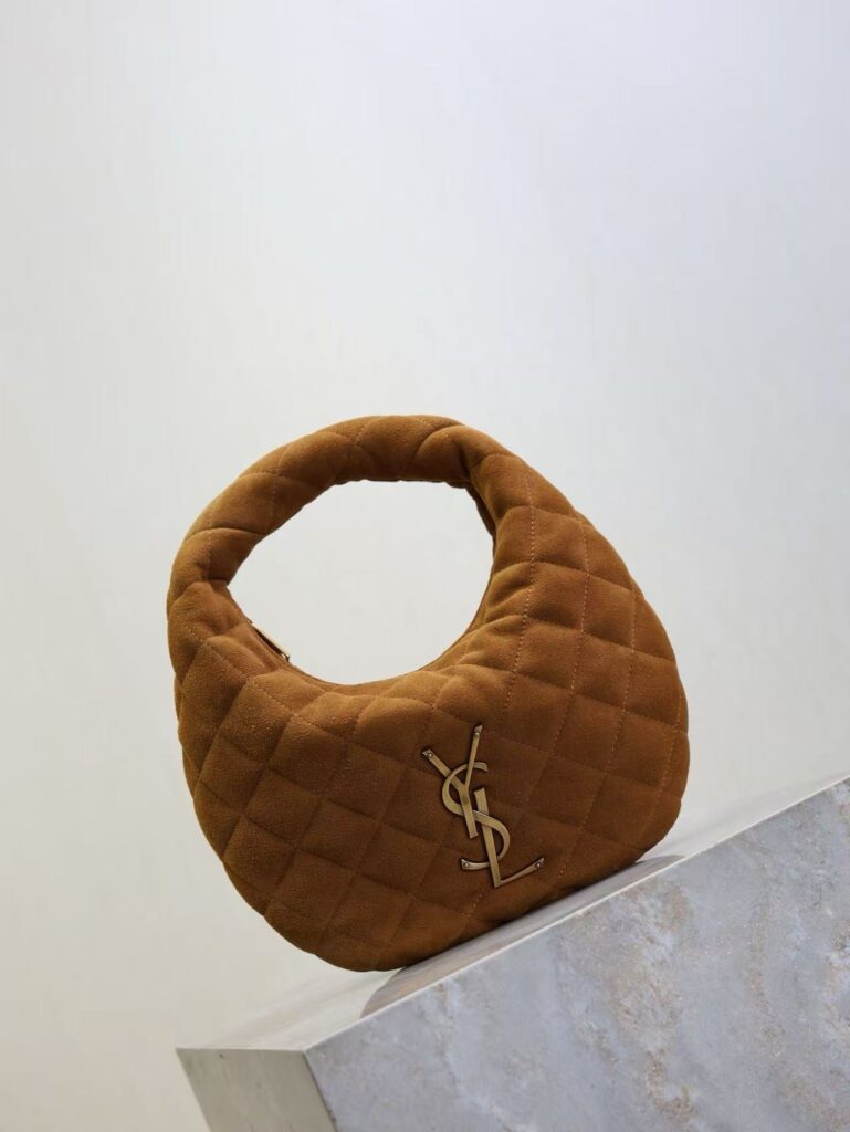 YSL Icarino Icare Mini Bag Brown Suede - Product Image 2