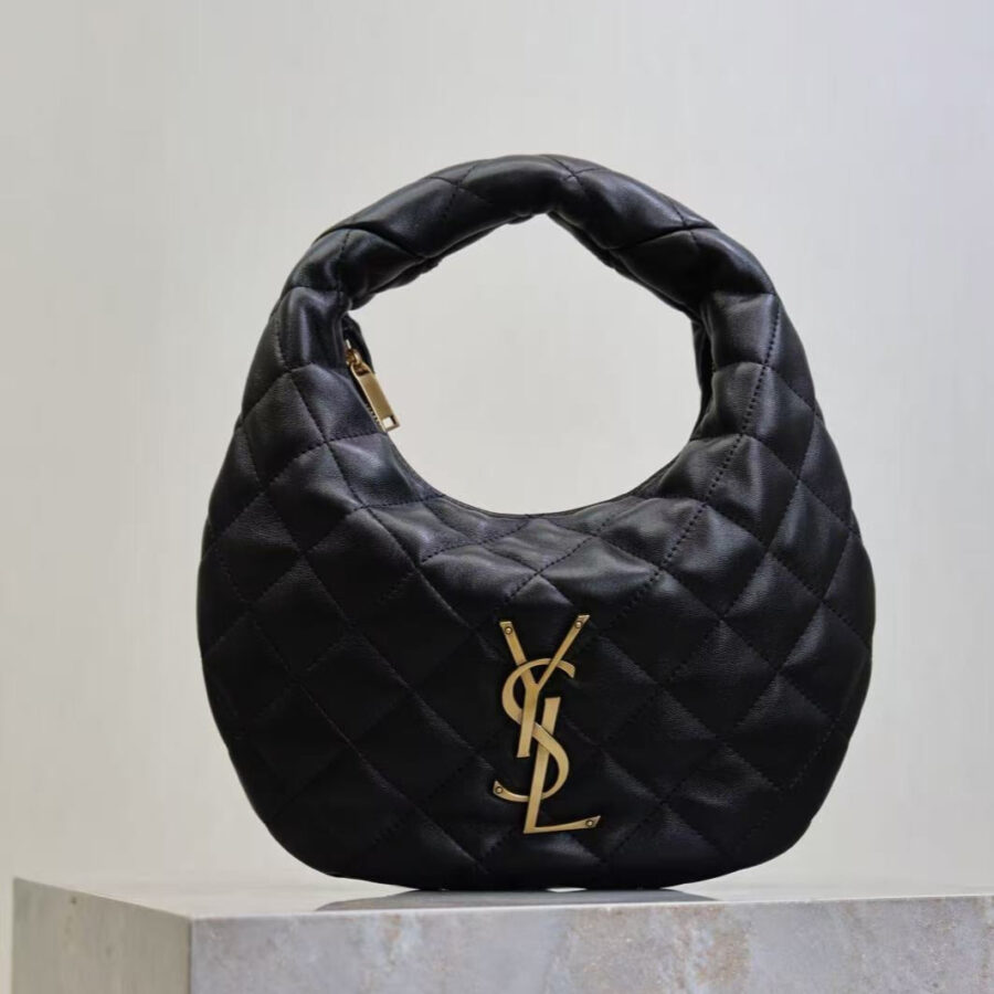 YSL Icarino Icare Mini Bag Black Lambskin | Studio Nafay