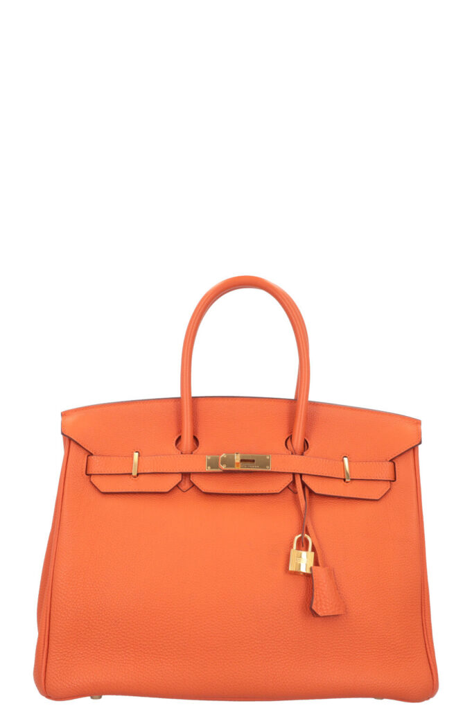 HERMÈS Birkin 35 Togo Orange - Product Image 2