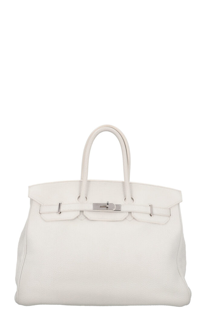 HERMÈS Birkin 35 Clemence White - Product Image 2