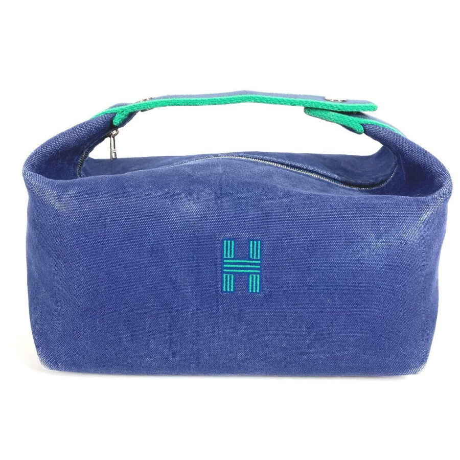 HERMES Handbag cotton blue BRID ABLACK GM BRID ABLACK GM | Studio Nafay