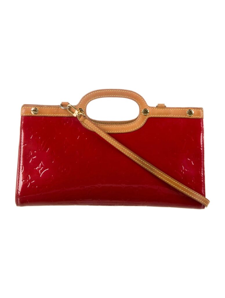 LOUIS VUITTON VERNIS ROXBURY DRIVE BAG POMME D'AMOUR - Product Image 2
