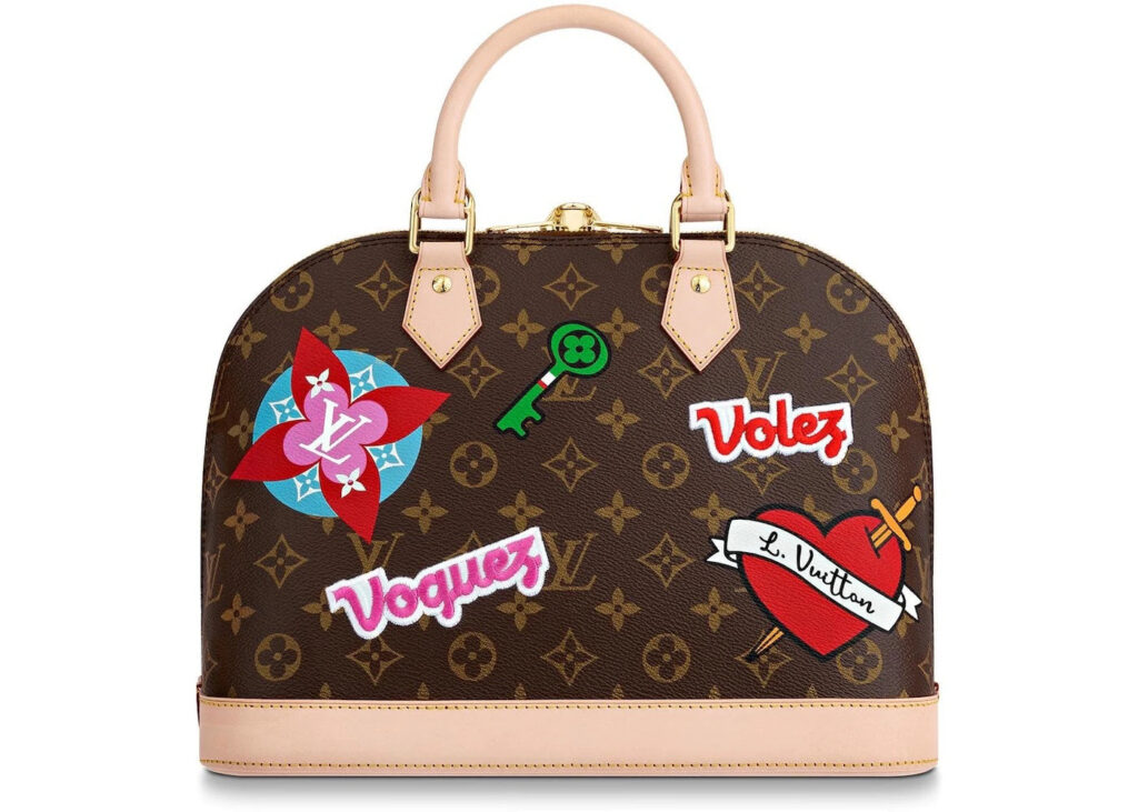 LOUIS VUITTON MONOGRAM PATCHES LIMITED EDITION ALMA PM BAG - Product Image 2