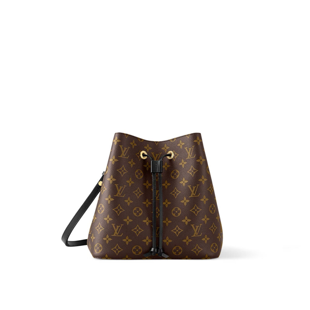 LOUIS VUITTON MONOGRAM NOÉNOE MM SHOULDER BAG BLACK - Product Image 2