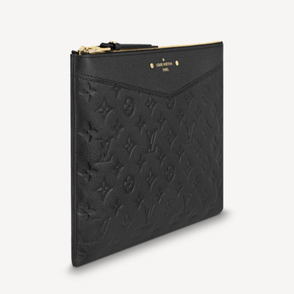 LOUIS VUITTON MONOGRAM EMPREINTE LEATHER DAILY POUCH CLUTCH BAG - Product Image 2