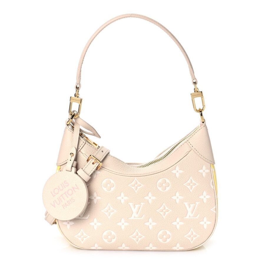 LOUIS VUITTON MONOGRAM EMPREINTE LEATHER BAGATELLE NM BAG | Studio Nafay