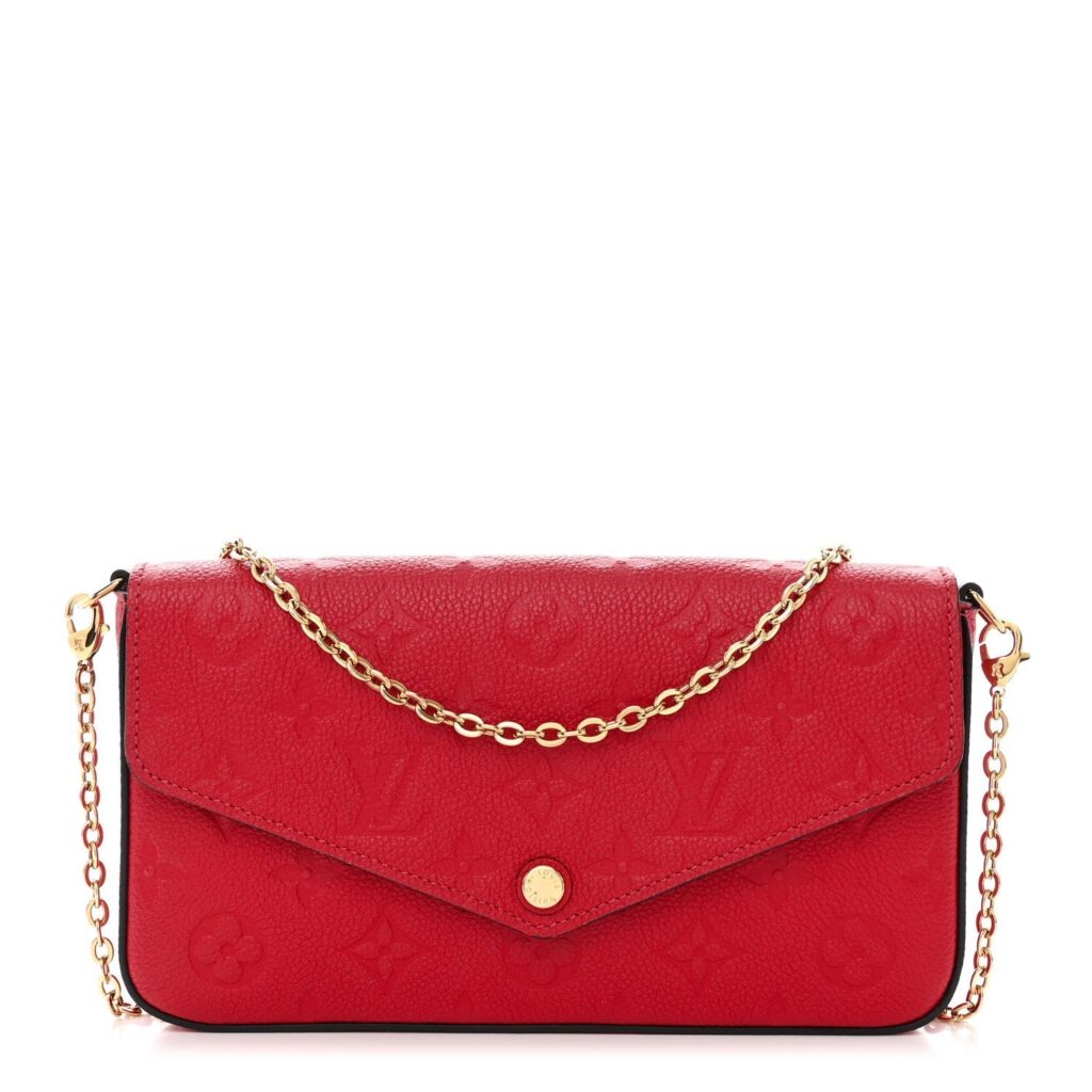 LOUIS VUITTON EMPREINTE LEATHER POCHETTE FELICIE CROSSBODY - Product Image 2