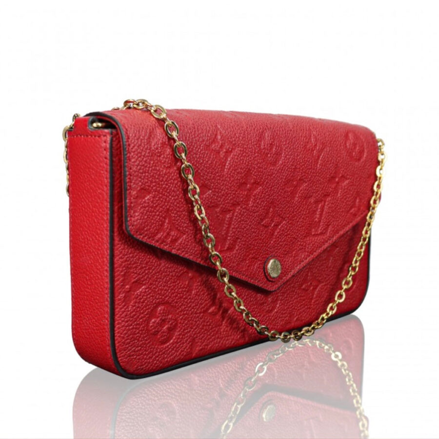 LOUIS VUITTON EMPREINTE LEATHER POCHETTE FELICIE CROSSBODY | Studio Nafay