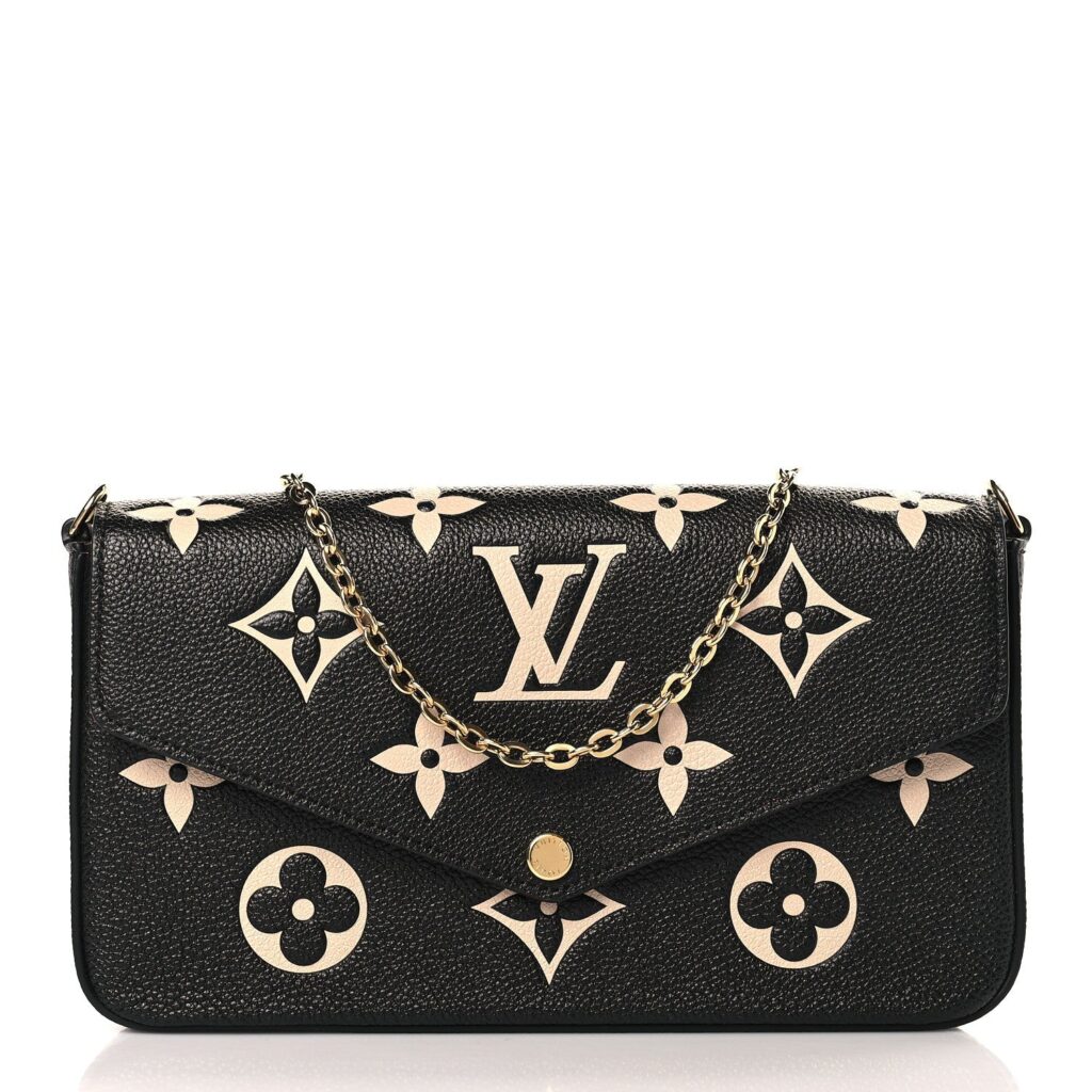 LOUIS VUITTON MONOGRAM EMPREINTE FÉLICIE LEATHER POCHETTE - Product Image 2