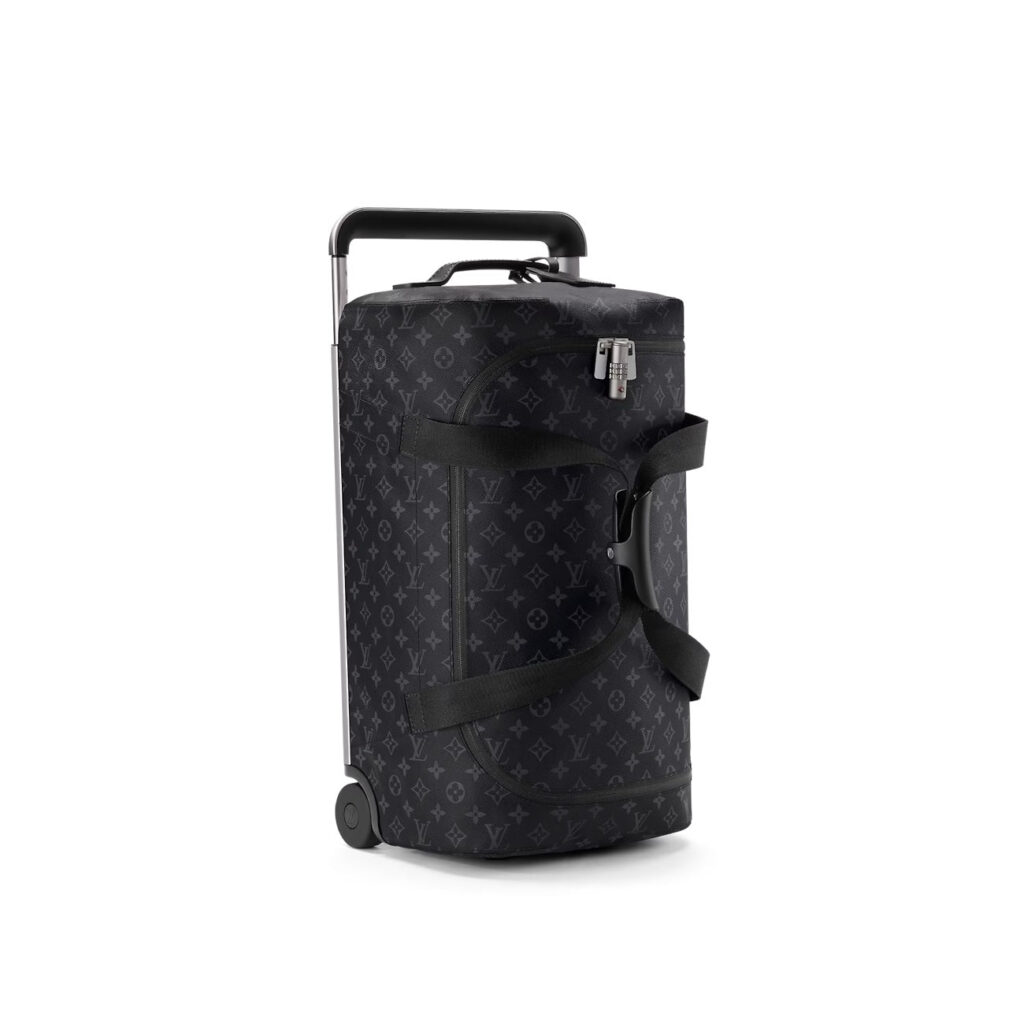 LOUIS VUITTON MONOGRAM ECLIPSE HORIZON 55 DUFFLE BAG - Product Image 2