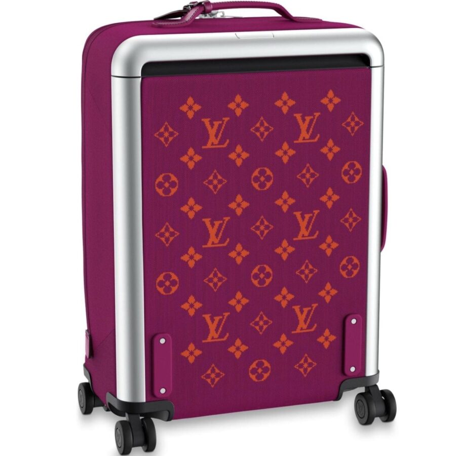 LOUIS VUITTON KNIT MONOGRAM HORIZON SOFT 55 SUITCASE | Studio Nafay