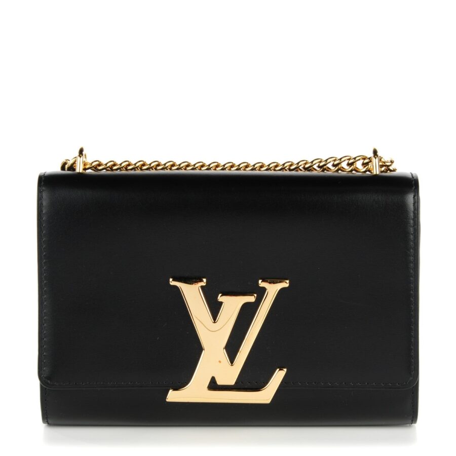 LOUIS VUITTON CALFSKIN LEATHER LOUISE CHAIN CROSSBODY | Studio Nafay