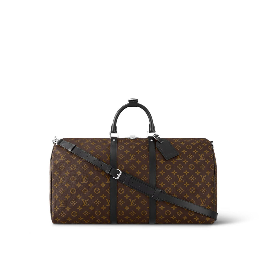 LOUIS VUITTON MONOGRAM MACASSAR KEEPALL BANDOULIÈRE 55 BAG - Product Image 2