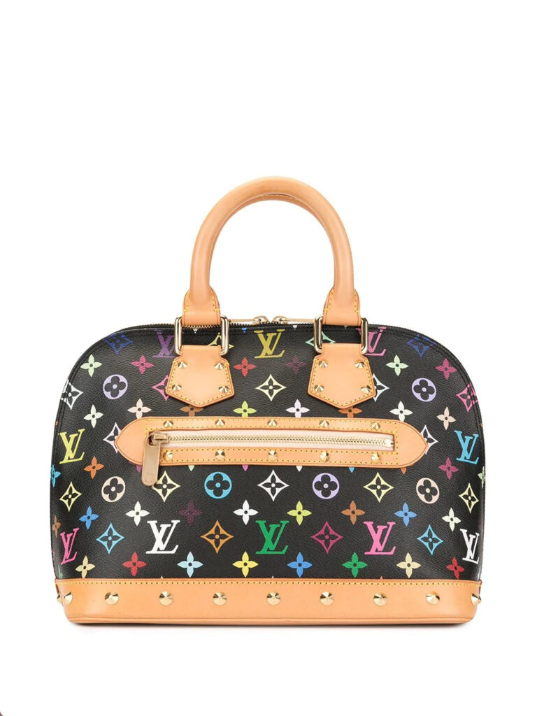 LOUIS VUITTON MULTICOLOR MONOGRAM ALMA BAG NOIR - Product Image 2