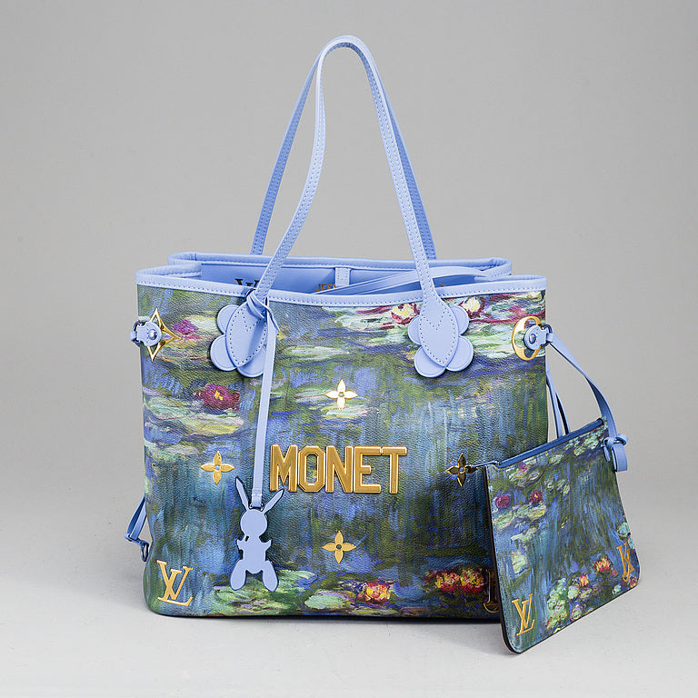 LOUIS VUITTON LIMITED EDITION MASTERS MONET NEVERFULL MM | Studio Nafay