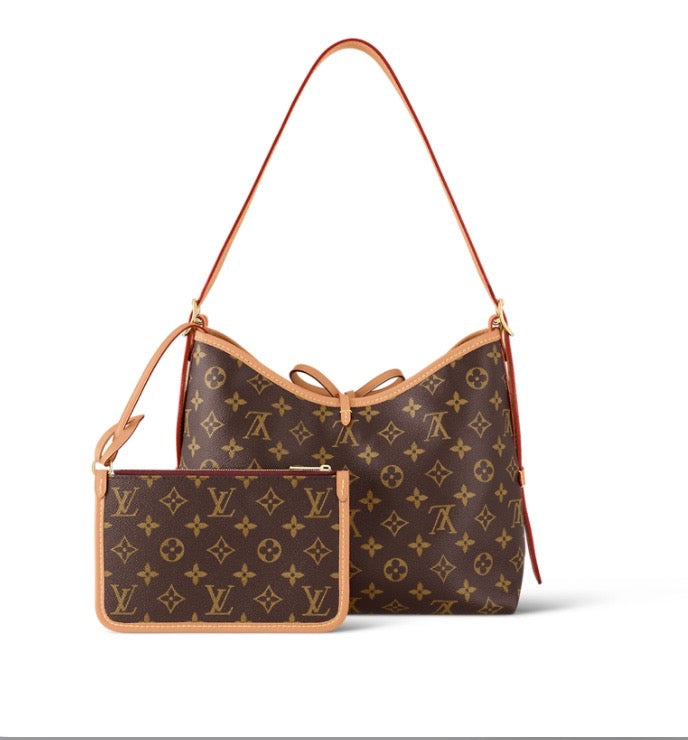 LOUIS VUITTON MONOGRAM CARRYALL PM SHOULDER BAG | Studio Nafay