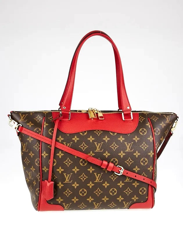 LOUIS VUITTON MONOGRAM ESTRELA MM NM CERISE TOTE BAG | Studio Nafay