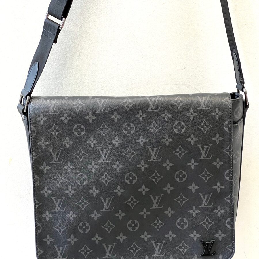 LOUIS VUITTON MONOGRAM ECLIPSE DISTRICT MM BAG | Studio Nafay