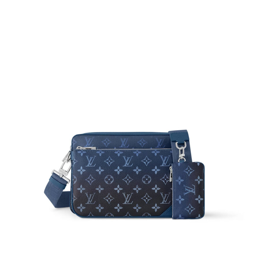 LOUIS VUITTON MONOGRAM INK WATERCOLOR TRIO MESSENGER BAG | Studio Nafay