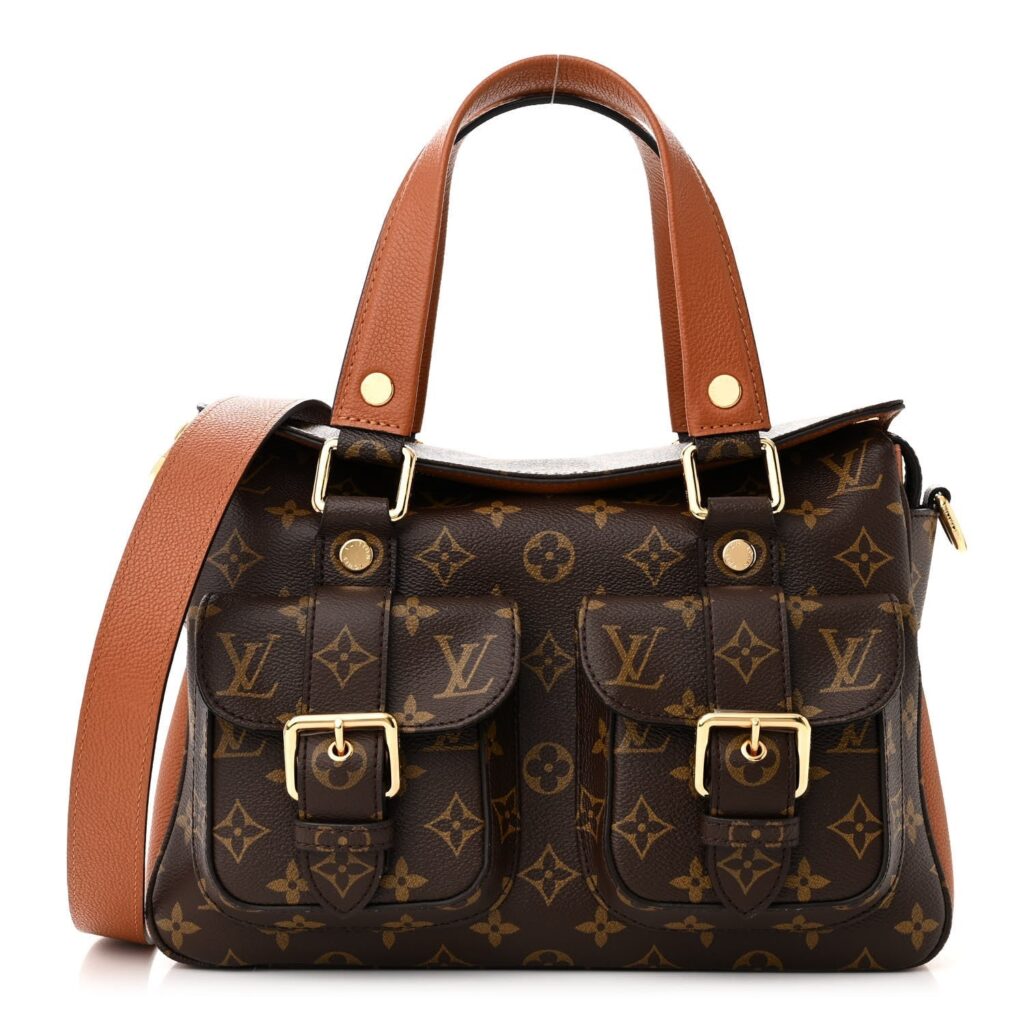 LOUIS VUITTON MONOGRAM MANHATTAN NM SHOULDER BAG CARAMEL - Product Image 2