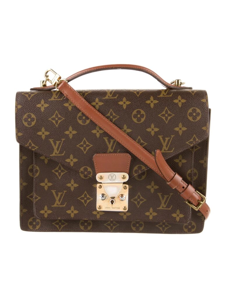 LOUIS VUITTON MONCEAU MONOGRAM SHOULDER BAG - Product Image 2