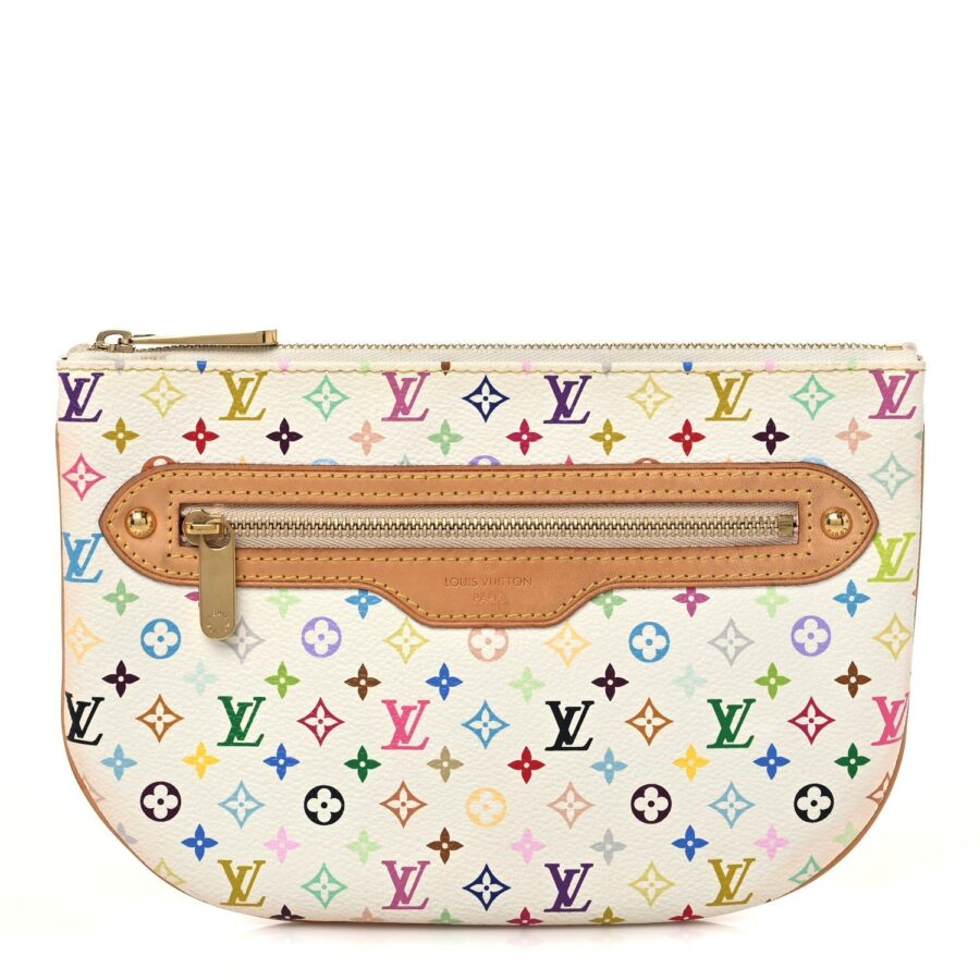 LOUIS VUITTON MULTICOLOR MONOGRAM POCHETTE PLATE GM | Studio Nafay