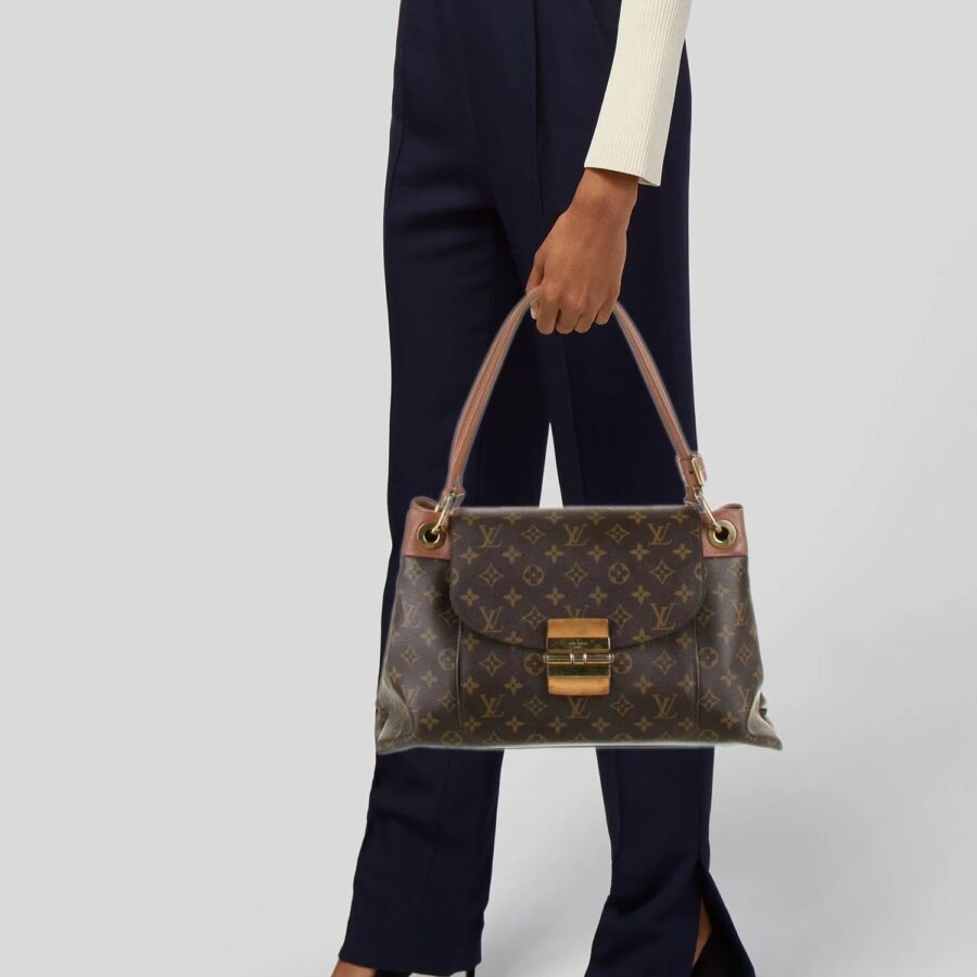 LOUIS VUITTON MONOGRAM OLYMPE CAMEL SHOULDER BAG | Studio Nafay