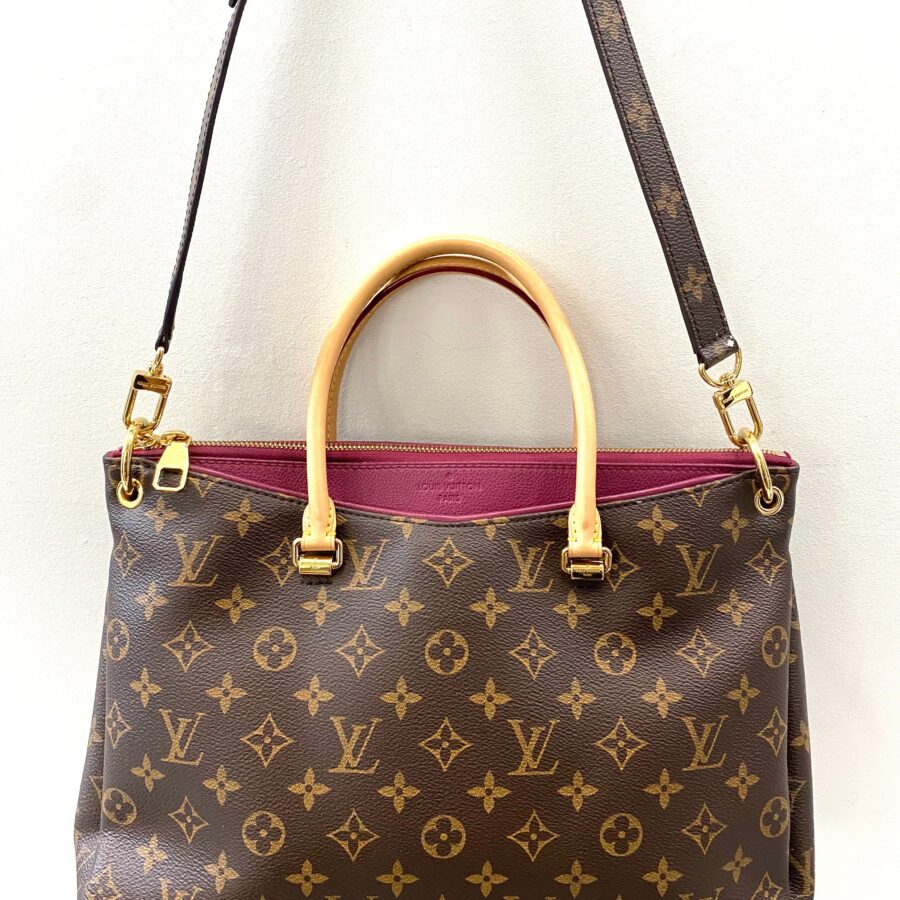 LOUIS VUITTON MONOGRAM PALLAS DAHLIA SHOULDER BAG | Studio Nafay