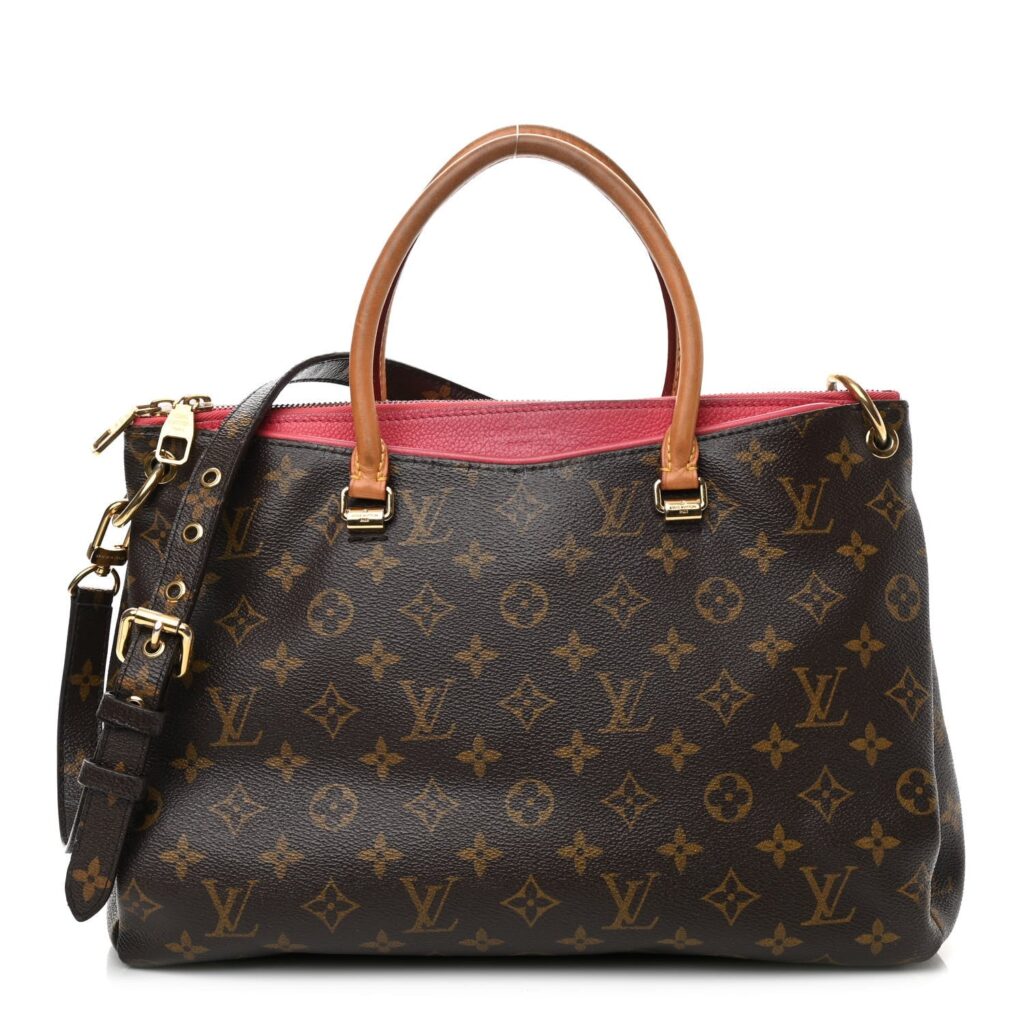 LOUIS VUITTON MONOGRAM PALLAS DAHLIA SHOULDER BAG - Product Image 2