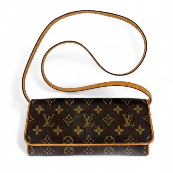 LOUIS VUITTON MONOGRAM TWIN POCHETTE PM CROSSBODY | Studio Nafay