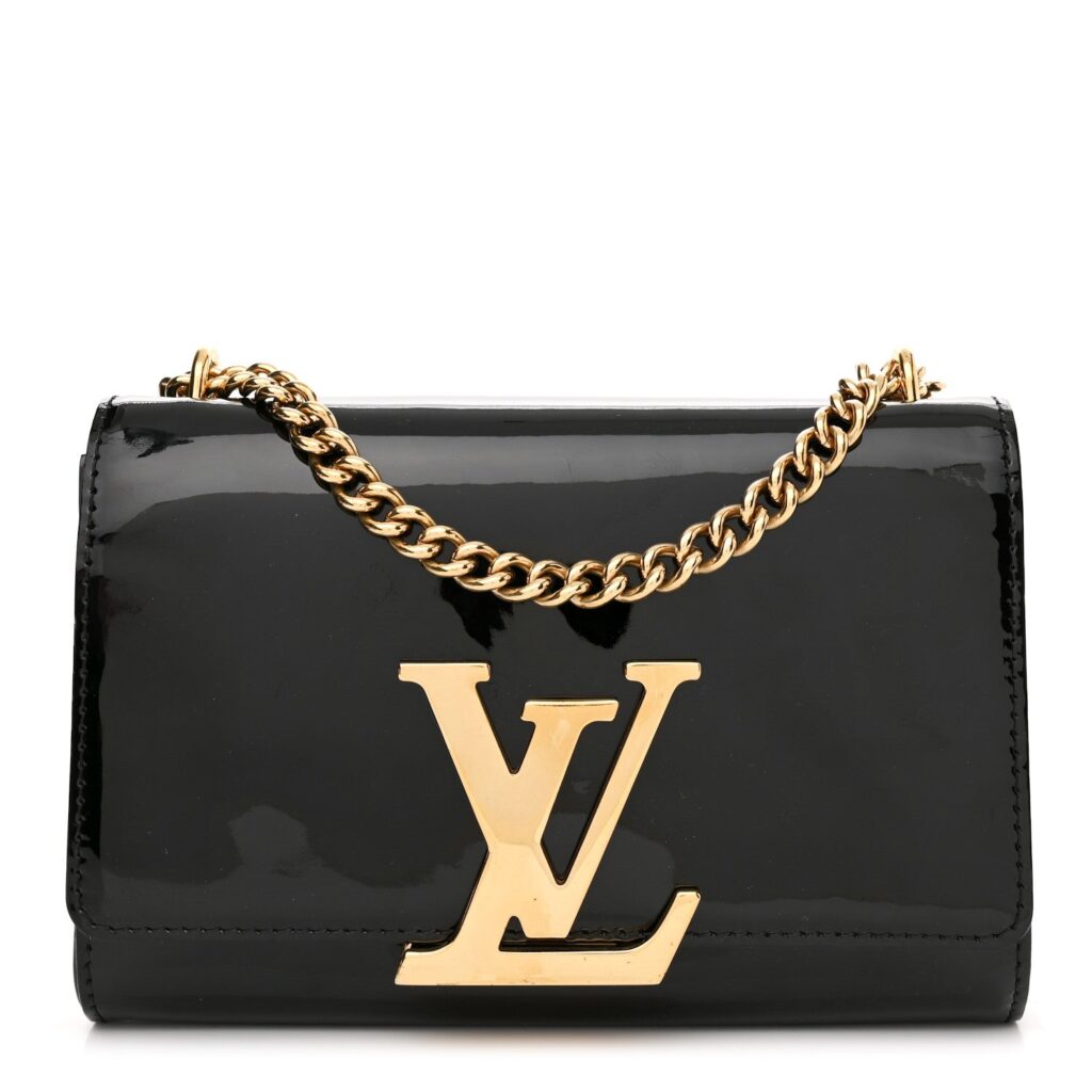 LOUIS VUITTON PATENT LOUISE CHAIN BAG MM - Product Image 2
