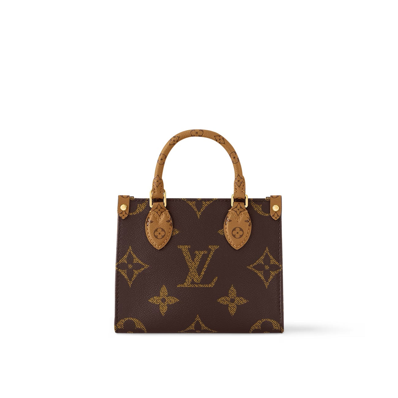 LOUIS VUITTON REVERSE MONOGRAM GIANT “ONTHEGO” BB TOTE BAG