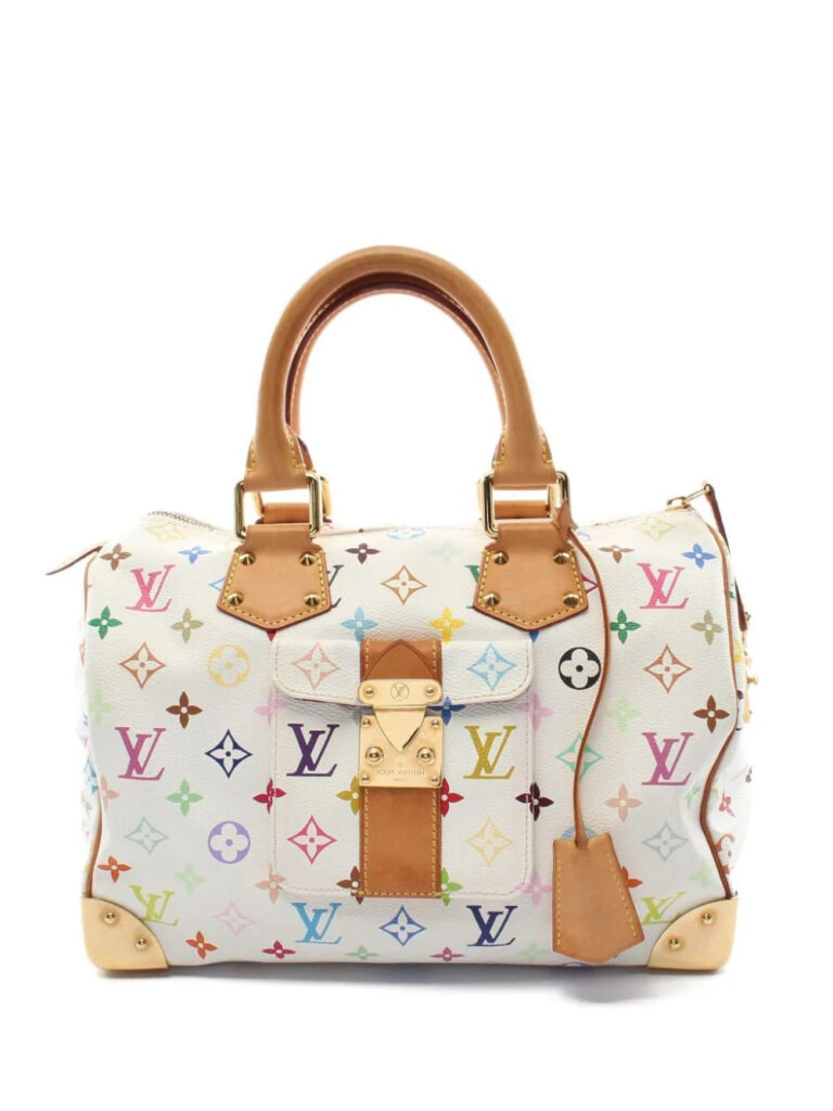 LOUIS VUITTON X TAKASHI MURAKAMI MULTICOLOR MONOGRAM LIMITED EDITION SPEEDY 30 HANDBAG - Product Image 2